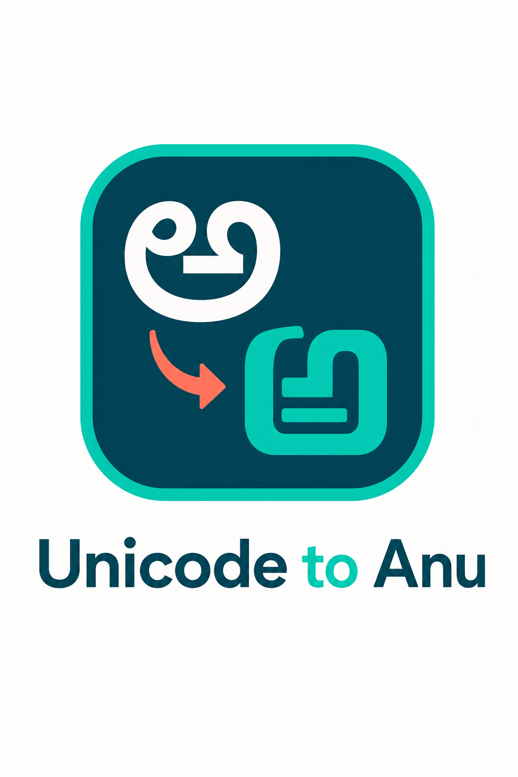 Unicode to Anu logo